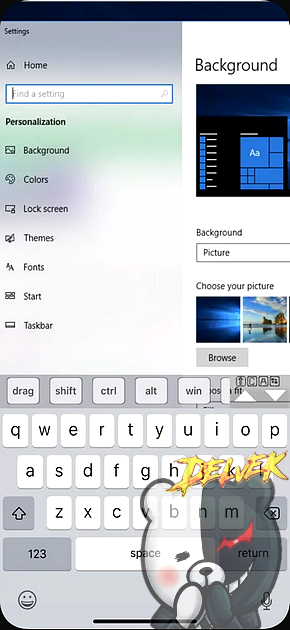 Remote Desktop - RDP iPhone screenshot 3
