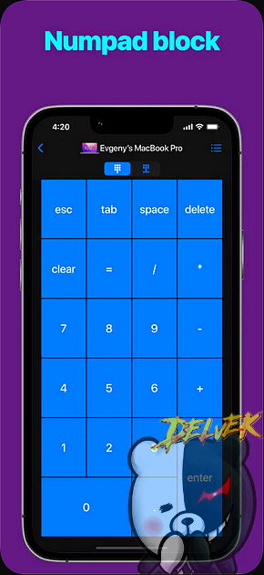 Remote KeyPad & NumPad Pro iPhone screenshot 2