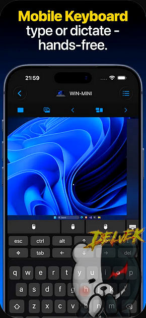 Remote, Mouse & Keyboard Pro iPhone screenshot 2