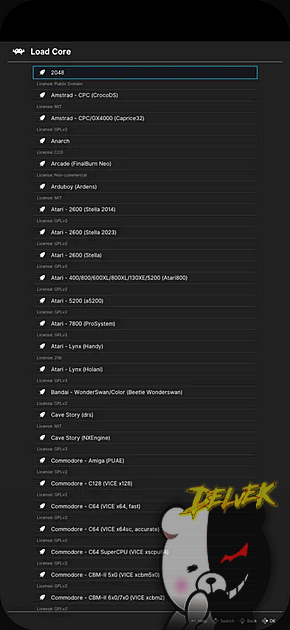 RetroArch screenshot 3