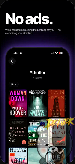 Rex - Book, Movie & TV Tracker iPhone screenshot 2