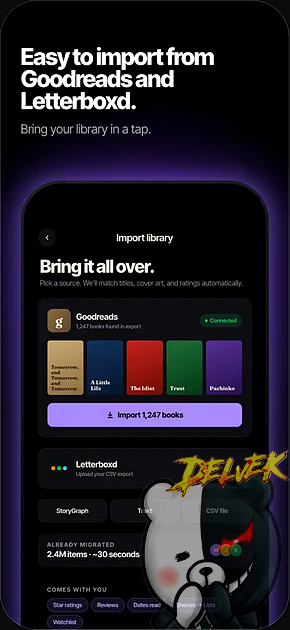 Rex - Book, Movie & TV Tracker iPhone screenshot 4