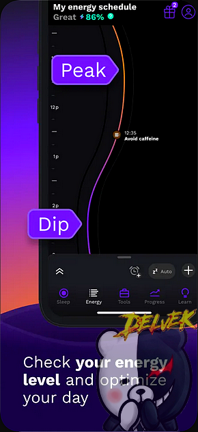 Rise - Sleep Tracker iPhone screenshot 2