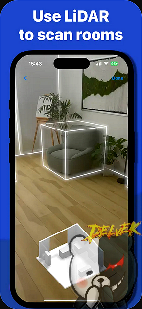 Room Scanner - Floor Plan Maker iPhone screenshot 2