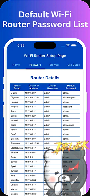 Router Setup Page Pro iPhone screenshot 2
