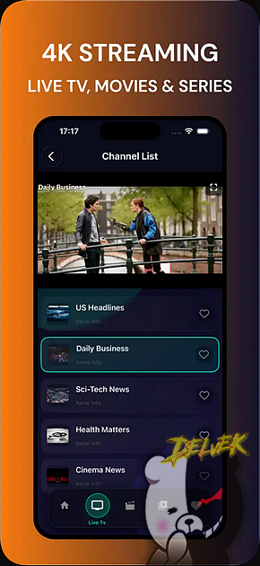 S2T iPTV - M3U & Live TV Player screenshot 2