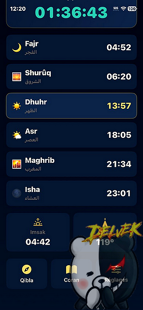 SalatDz (DzMoha) iPhone screenshot 2