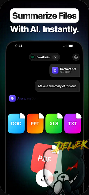 Savvi - Chatbot Ai Assistant iPhone screenshot 3