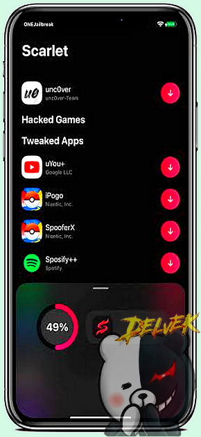 Scarlet iPhone screenshot 2