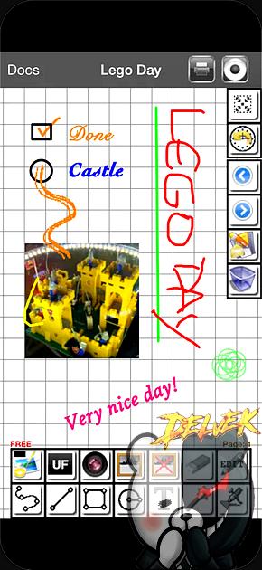 Scribes Pro iPhone screenshot 2