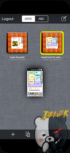 Scribes Pro iPhone screenshot 3
