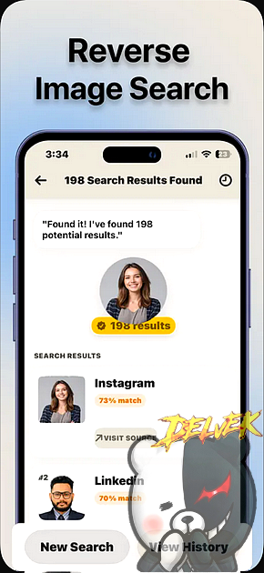 Sherlock - Ai Face Search iPhone screenshot 2