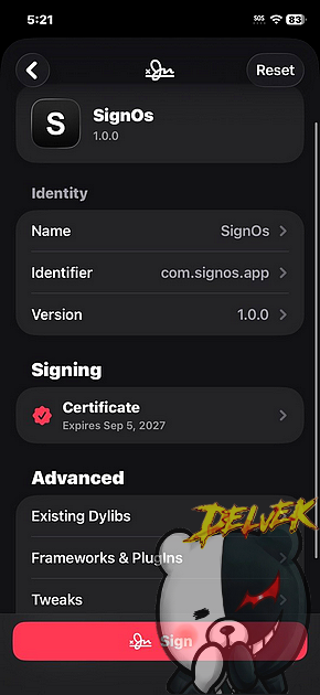SignOS iPhone screenshot 3