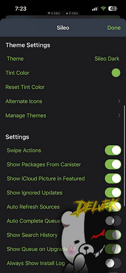 Sileo iPhone screenshot 3