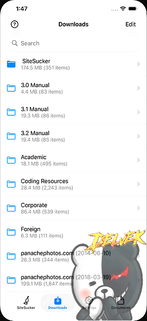 Site Sucker (iOS16+) iPhone screenshot 2
