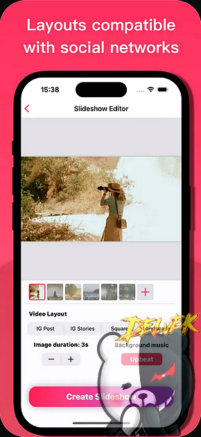 Slideshow Maker - Photo Videos iPhone screenshot 4