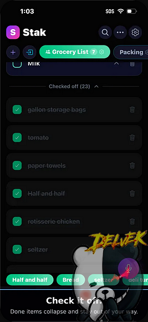 SmartList - Smart Notes & Ideas iPhone screenshot 3