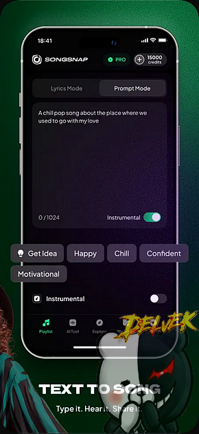 SongSnap Music - Ai Song Maker iPhone screenshot 3