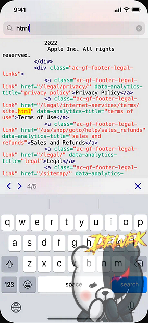 Source Code Reader iPhone screenshot 3