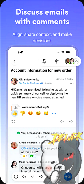 Spark Mail - Ai Email Assistant iPhone screenshot 3