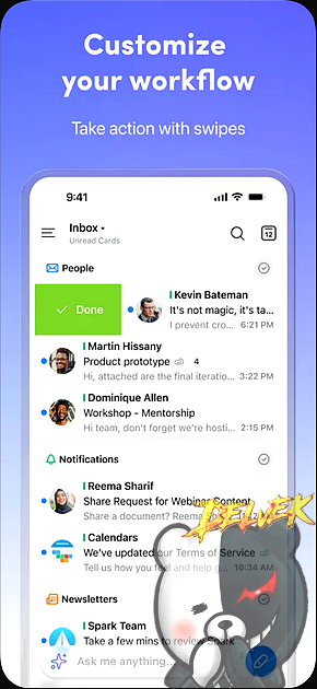 Spark Mail - Ai Email Assistant iPhone screenshot 4