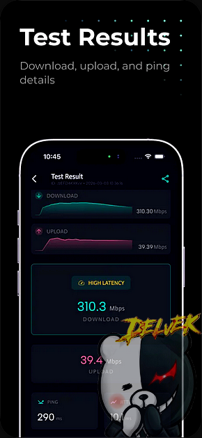 Speed Test & Wi-Fi Analyzer iPhone screenshot 2