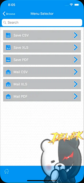 SqlWebProg2 Sql Server Client iPhone screenshot 2