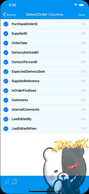 SqlWebProg2 Sql Server Client iPhone screenshot 3
