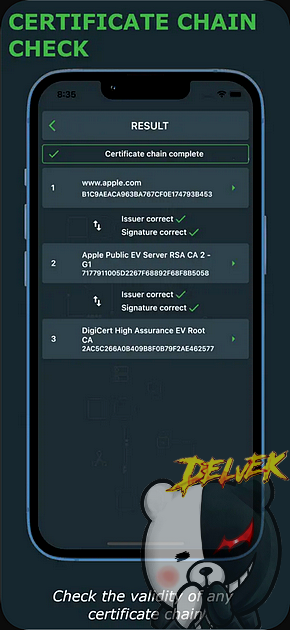 SSL ToolKit iPhone screenshot 4