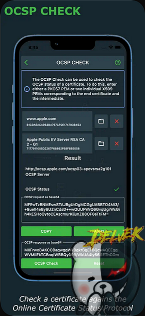 SSL ToolKit iPhone screenshot 7