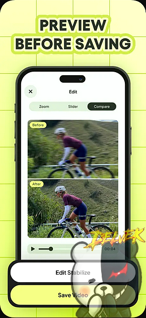 Stable - Video Stabilizer iPhone screenshot 3
