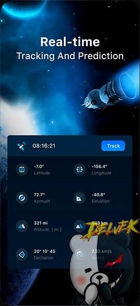 Starlink Satellite Tracker iSS iPhone screenshot 4