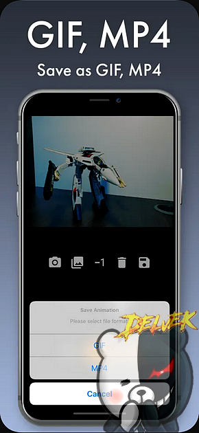 StopMotionGiF - Animated GiF iPhone screenshot 3