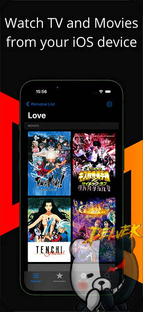 Streeme - iPTV Streaming iPhone screenshot 2