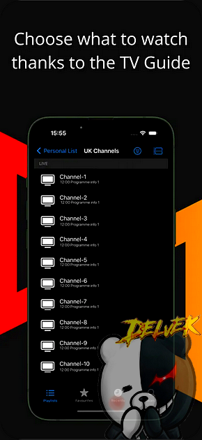 Streeme - iPTV Streaming iPhone screenshot 3