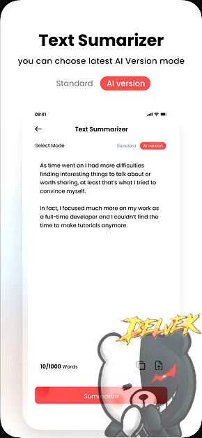 Summarizing Tool iPhone screenshot 3