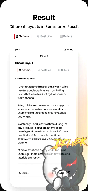 Summarizing Tool iPhone screenshot 4