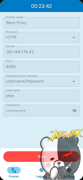 Super Proxy - Tunnel your Apps iPhone screenshot 3
