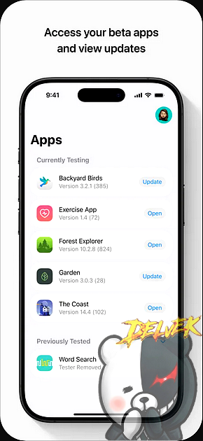 TestFlight iPhone screenshot 2