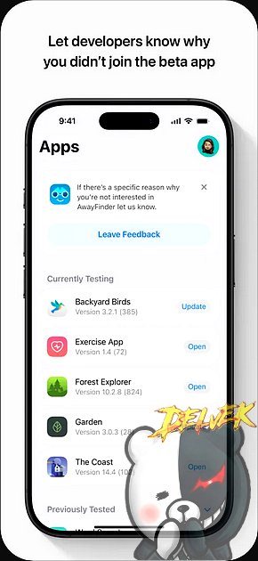 TestFlight iPhone screenshot 4