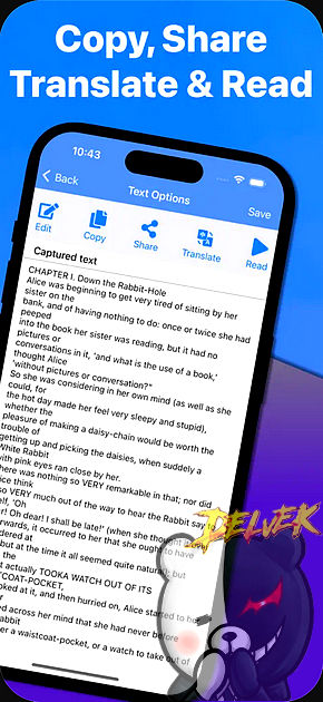 Text Capture - Image to Text iPhone screenshot 3