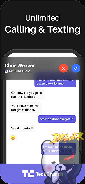 Text Free - Second Phone Number iPhone screenshot 4