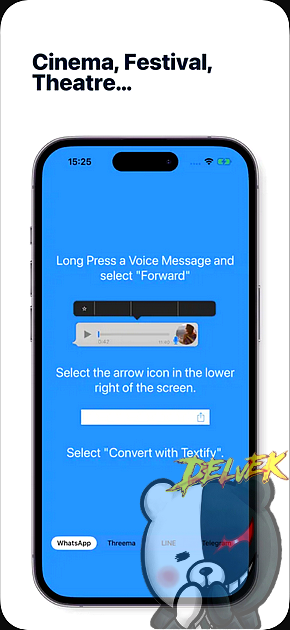 Textify - Dont Listen..Read iPhone screenshot 4