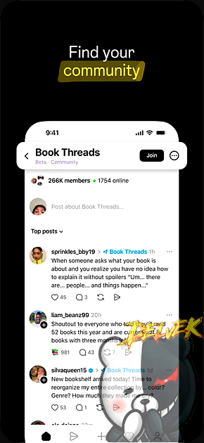 Threads iPhone screenshot 2