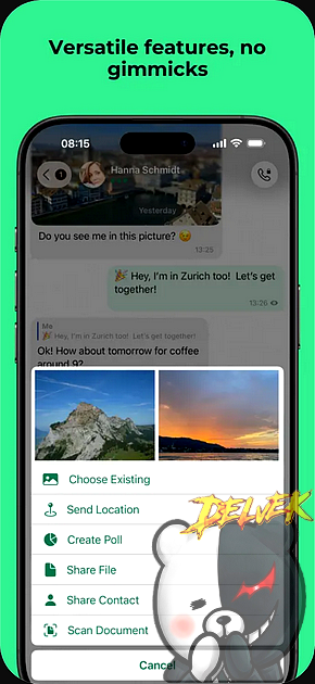 Threema - The Secure Messenger iPhone screenshot 2