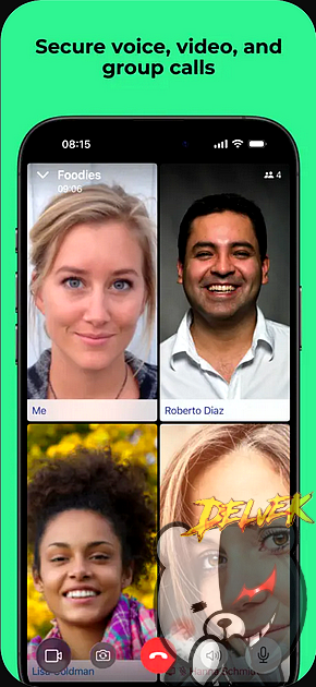 Threema - The Secure Messenger iPhone screenshot 4