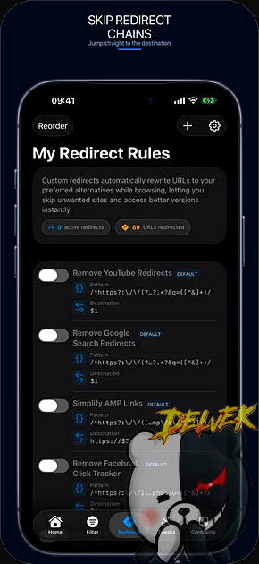 Trackless Links iPhone screenshot 3