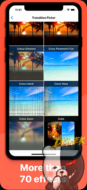 Transitions - Video Effects iPhone screenshot 2