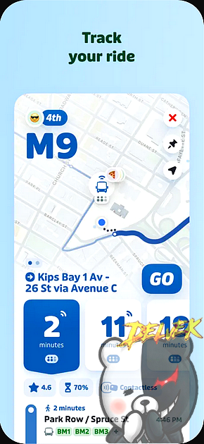 Transit - Subway & Bus Times iPhone screenshot 2