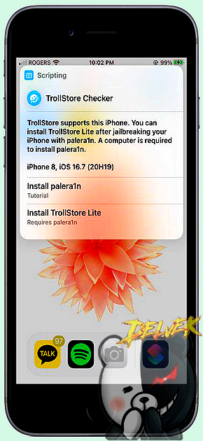 TrollStore Checker iPhone screenshot 3
